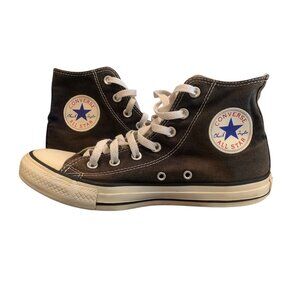 Converse High-Tops Black Sz Women’s 8 Men’s 6 Black Faded Grunge Streetwear Y2K